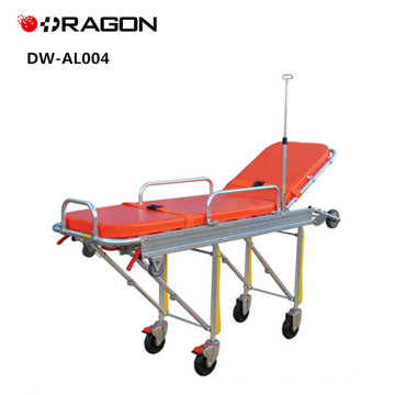 DW-AL004 Top Selling Aluminium Alloy Foldable Wheelchair Ambulance Stretcher